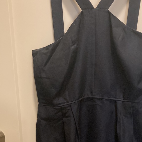 J. Crew halter-style navy cocktail dress - Picture 6 of 6